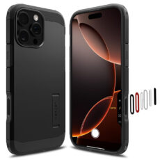 کاور اسپیگن مدل Tough Armor AI مناسب برای گوشی موبایل اپل iPhone 16 Pro Max