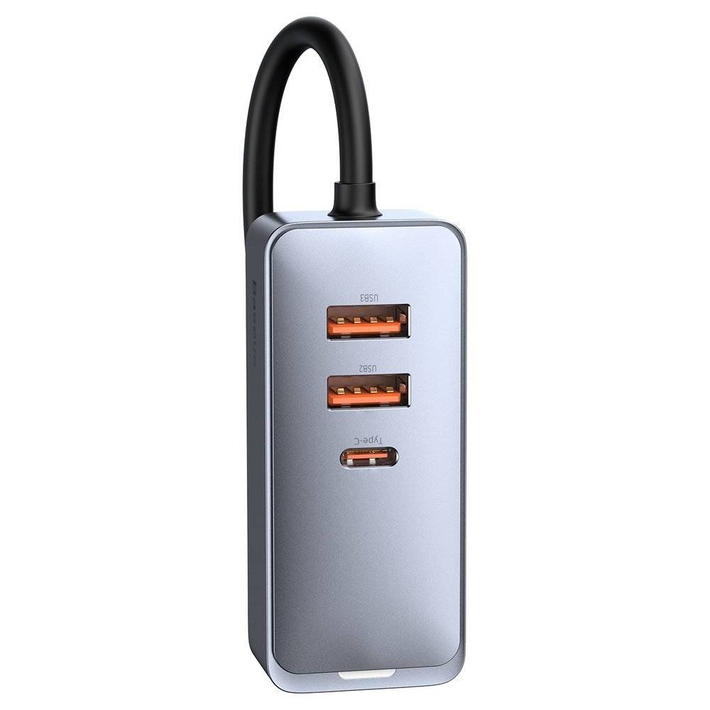 شارژر فندکی باسئوس مدل CCBT-B0G 120W