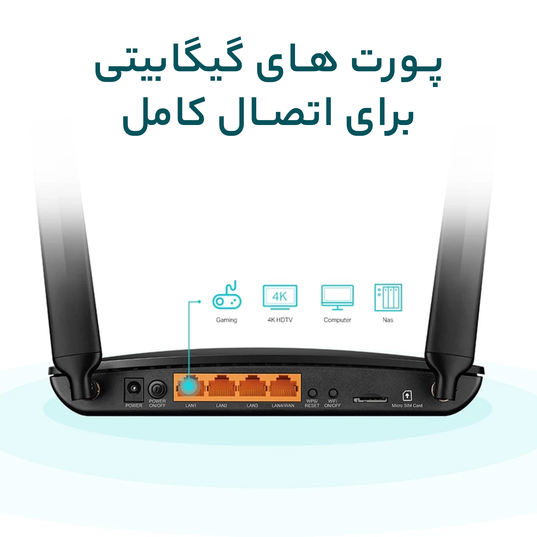 مودم 4.5G تی پی-لینک مدل Arecher Mr600 V2