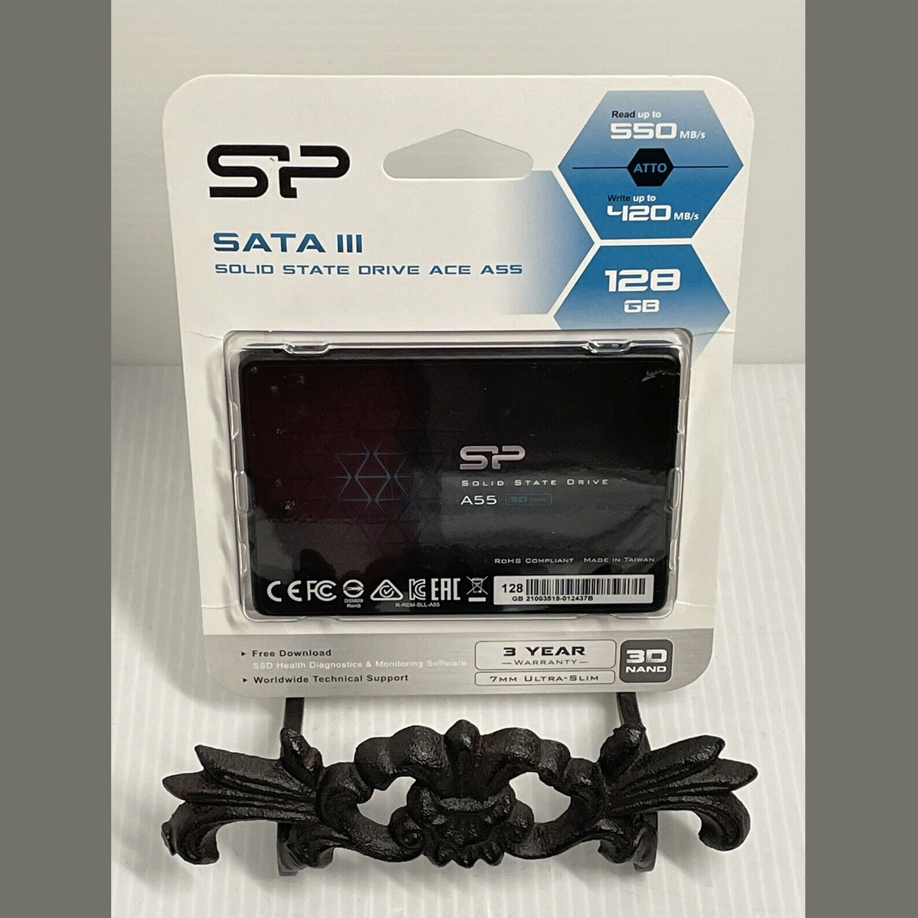 اس اس دی اینترنال SATA3.0 سیلیکون پاور مدل Ace A55 ظرفیت 128 گیگابایت