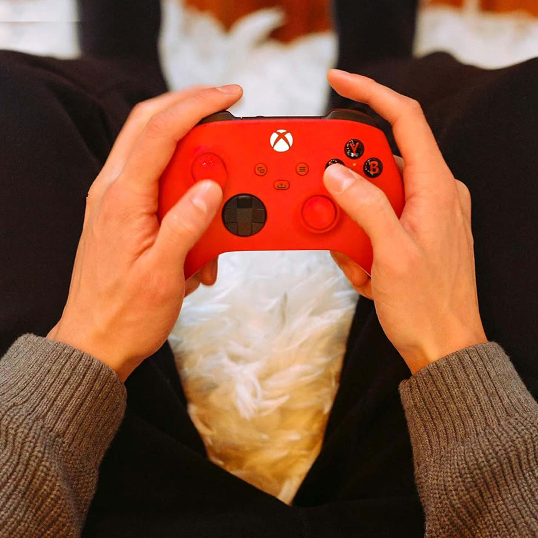 دسته بازی ایکس باکس مدل Pulse RED