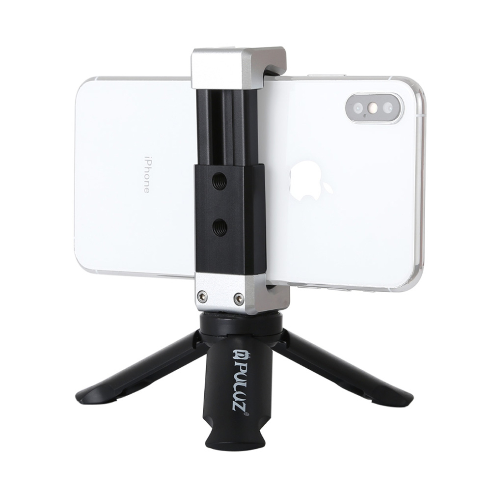 سه پایه نگهدارنده گوشی موبایل پلوز مدل Aluminum Alloy Clamp