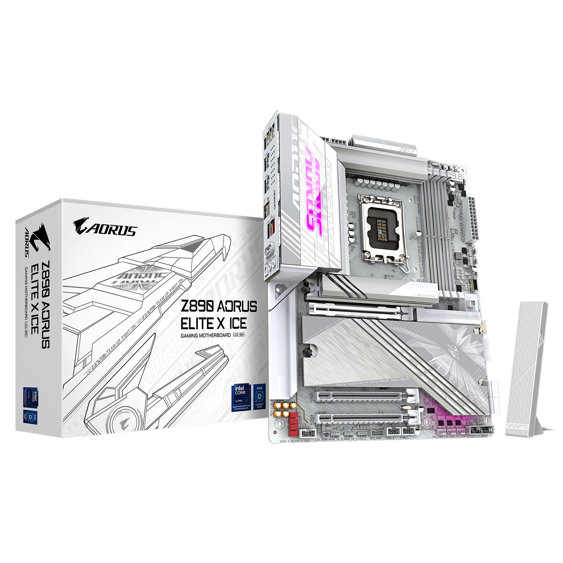 مادربرد گیگابایت مدل Z890 AORUS ELITE X ICE
