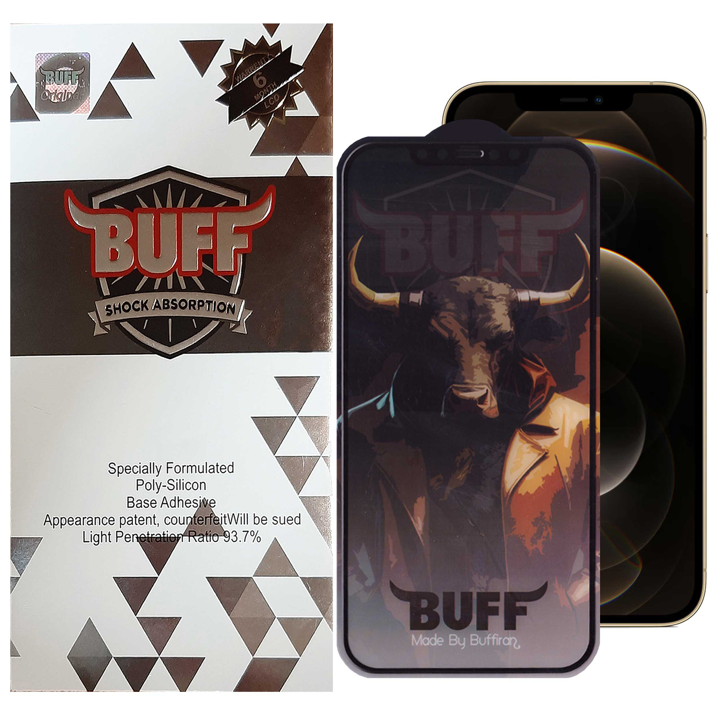 محافظ صفحه نمایش بوف مدل  Crystal Pro-G مناسب برای گوشی موبایل اپل iPhone 12 Pro Max