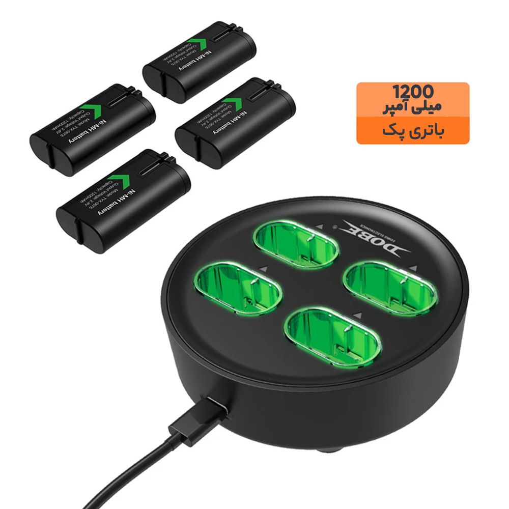 پایه شارژر و باتری دسته بازی ایکس باکس سریز و وان دابی مدل TYX-0645S