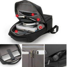 کوله پشتی لپ تاپ آلوا مدل omt مناسب برای لپ تاپ تا 15.6 اینچی