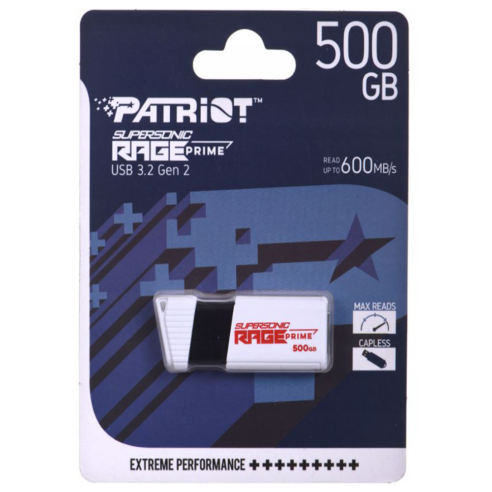 فلش مموری پتریوت مدل Supersonic Rage Prime ظرفیت 500 گیگابایت