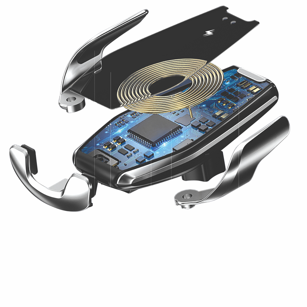 پایه نگهدارنده و شارژر بی سیم گوشی موبایل تسکو مدل THL 1255W