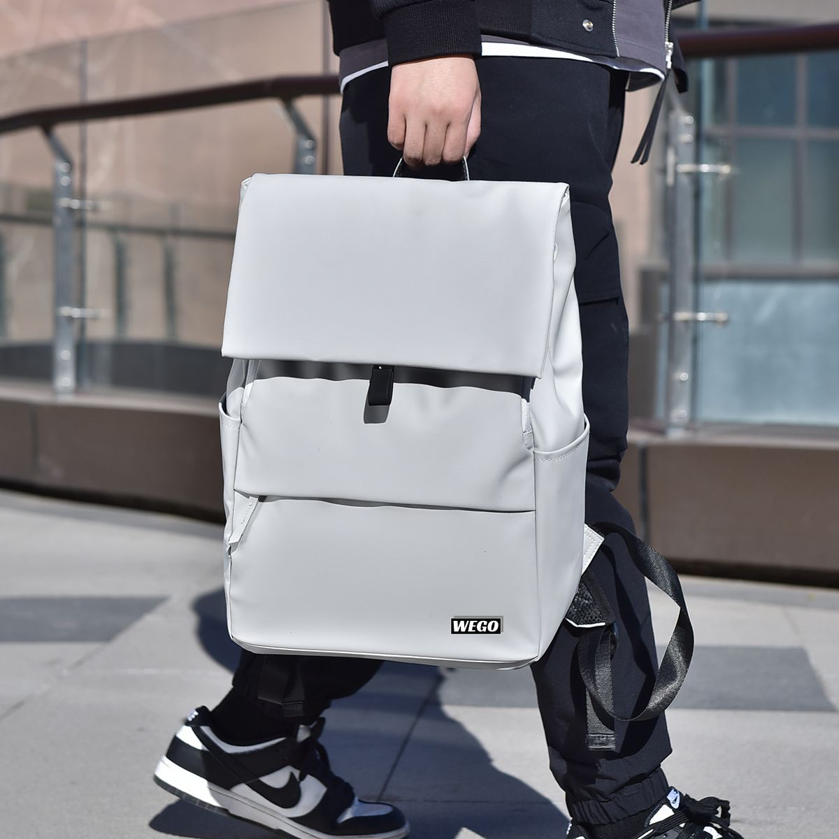 کوله پشتی لپ تاپ ویگو مدل WEGO-3773 مناسب برای لپ تاپ تا 15.6 اینچی