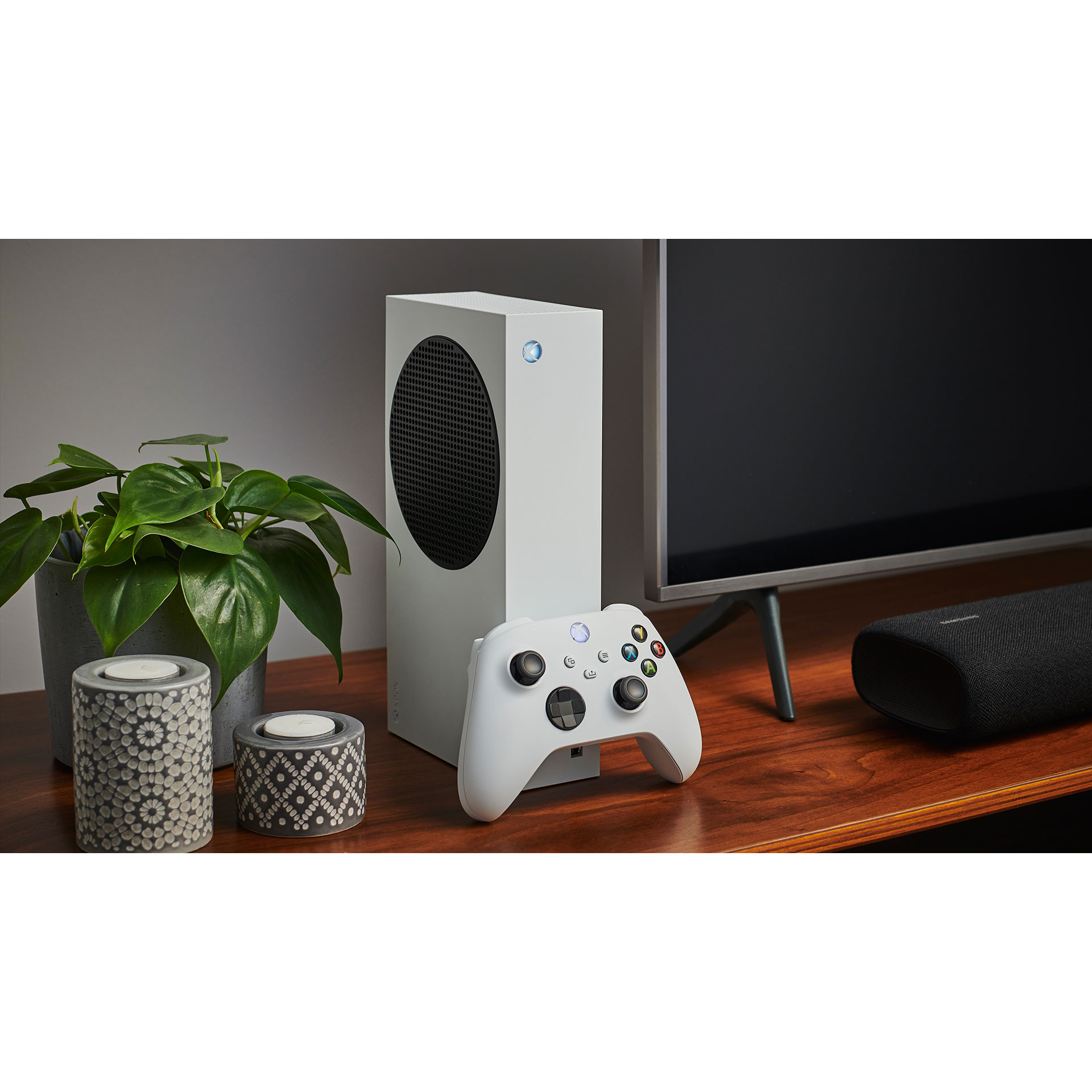 کنسول بازی مایکروسافت مدل Xbox Series S ظرفیت 512 گیگابایت به همراه دسته اضافی