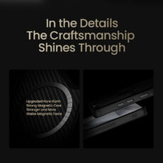 کاور نیلکین مدل CarboProp Magnetic MagSafe Frame version مناسب برای گوشی موبایل سامسونگ Galaxy S25 Ultra