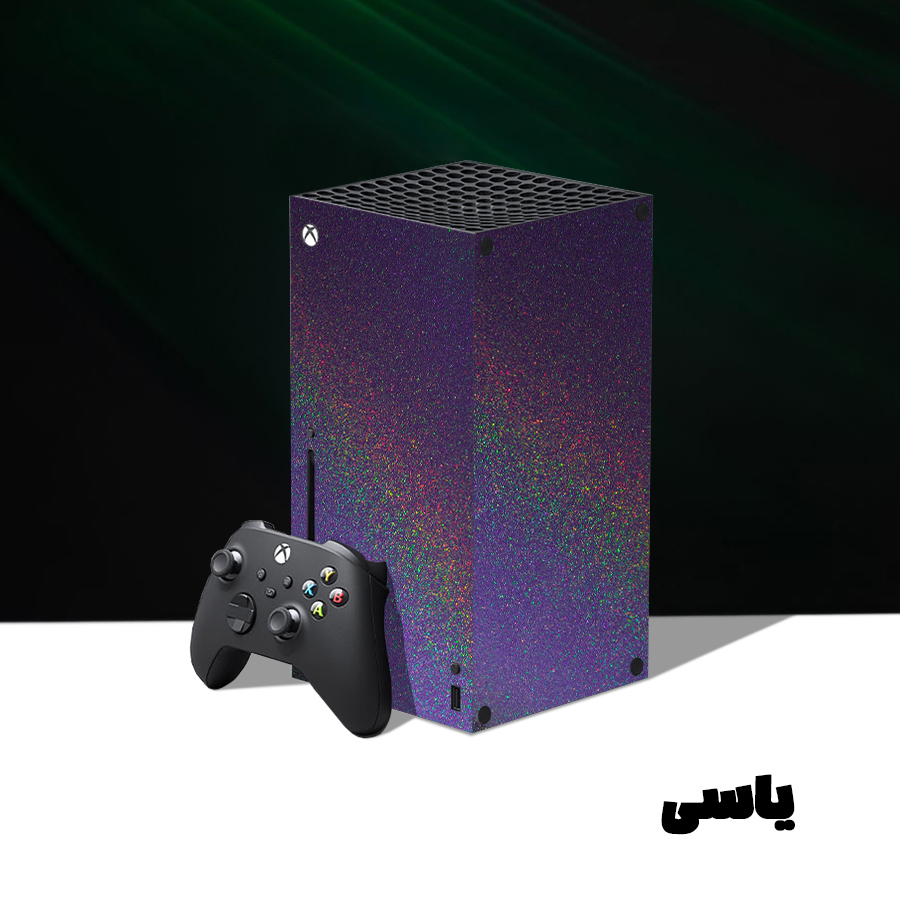 برچسب پوششی کد 02 مناسب برای کنسول بازی مایکروسافتXbox Series X مجموعه 5 عددی