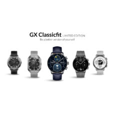 ساعت هوشمند 47 میلی متری گلوریمی مدل GX CLASSICFIT (LIMITED EDITION) بند چرمی