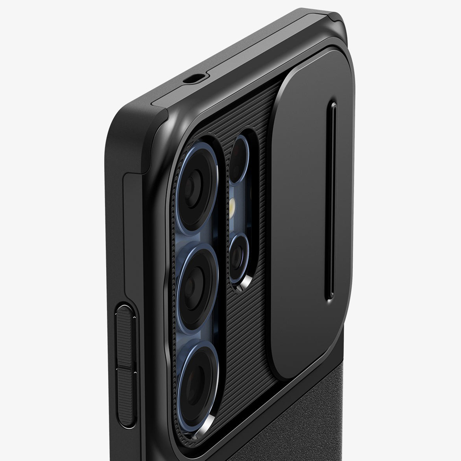 کاور اسپیگن مدل Optik Armor مناسب برای گوشی موبایل سامسونگ Galaxy S25 Ultra