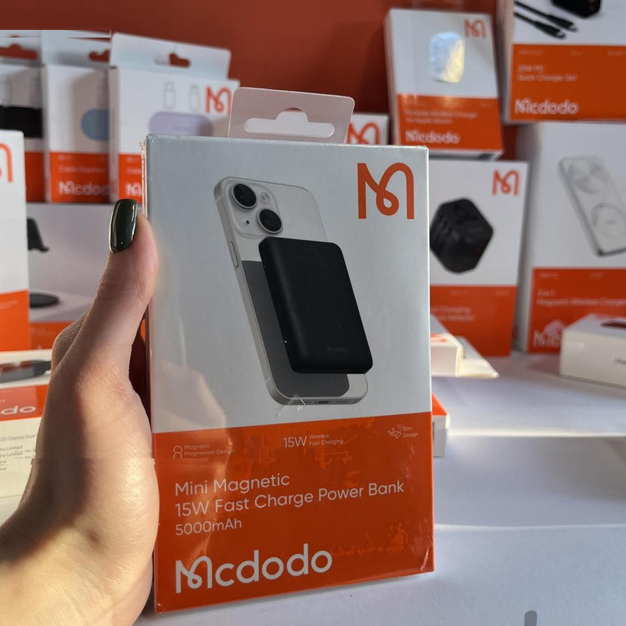 پاوربانک مک دودو مدل MC-395 ظرفیت 5000 میلی آمپر ساعت