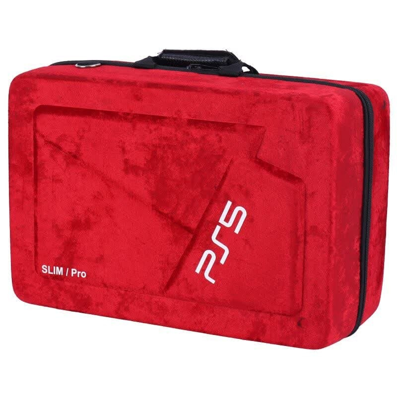 کیف حمل کنسول بازی پلی استیشن 5 اسلیم و پرو مدل Velvet