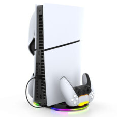 پایه شارژ و استند RGB پلی استیشن 5 اسلیم آی پگا مدل PG-P5S045