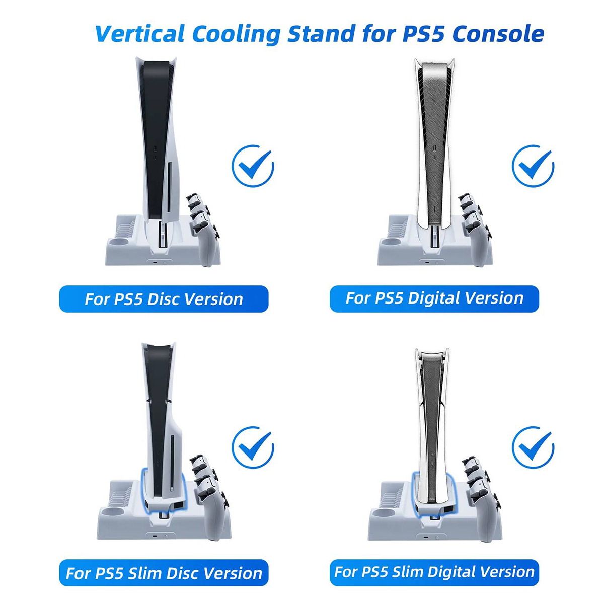 پایه پلی استیشن 5 دابی مدل Multlfunctiona Cooling Stand TP5-3532B