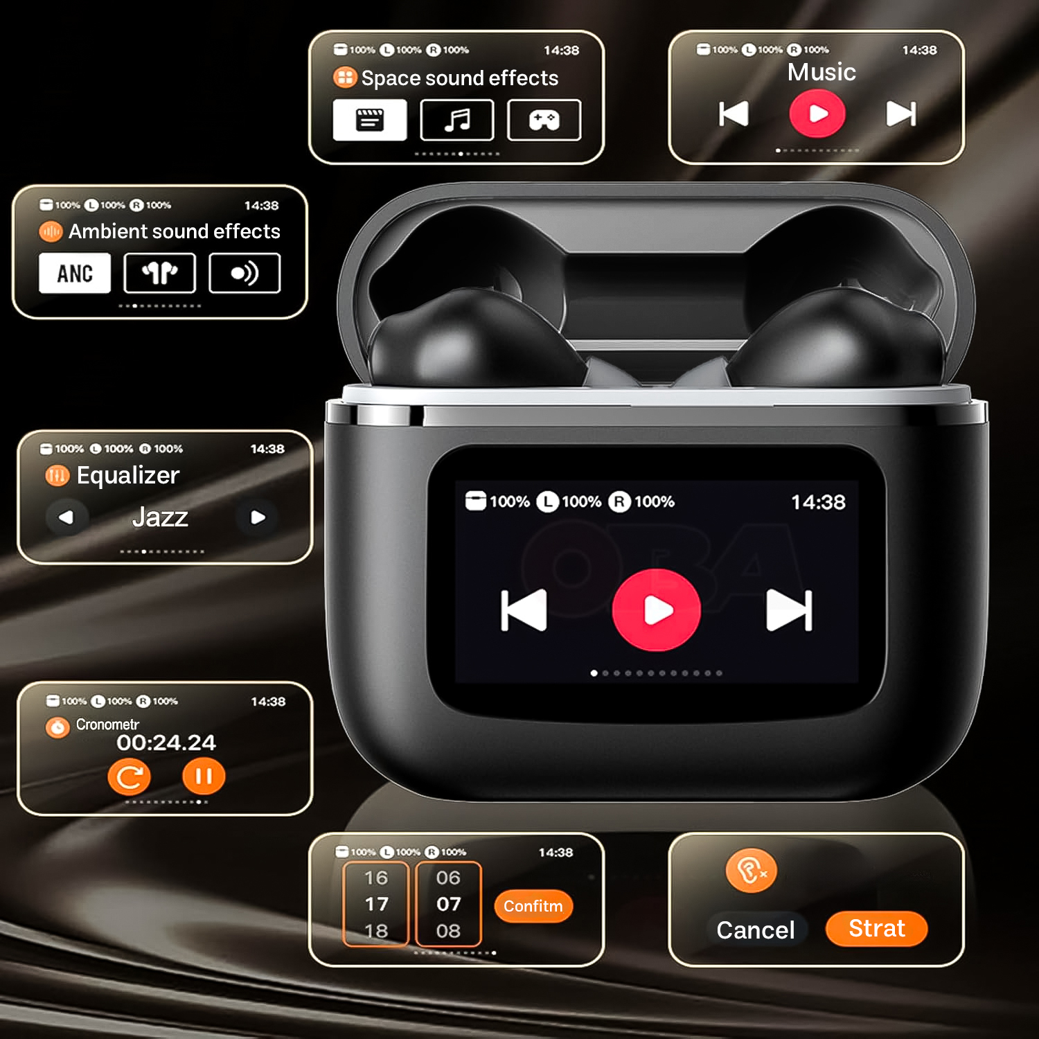 هدفون بلوتوثی لوکسار مدل T68 Pro