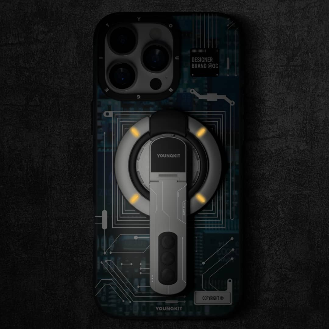 پایه نگهدارنده گوشی موبایل یانگ کیت مدل Dual-Sided Magnetic