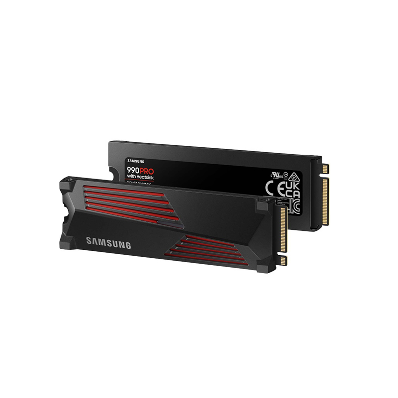 اس اس دی اینترنال سامسونگ مدل SSD 990 PRO w/ Heatsink 1TB M.2 ظرفیت یک ترابایت