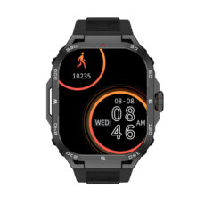 ساعت هوشمند تی سی اچ مدل Z10 Ultra، مناسب برای ورزش، روزمره، دارای قابلیت‌های صفحه نمایش رنگی و لمسی، کنترل موسیقی، قابلیت مکالمه از طریق بلوتوث، بند سیلیکونی