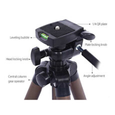 سه پایه نگهدارنده گوشی موبایل ویفنگ مدل WT-3130 به همراه گیره نگهدارنده موبایل