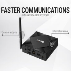 اندروید باکس تانیکس مدل 4/64- TX6S به همراه کیبورد هوشمند تاچ پد