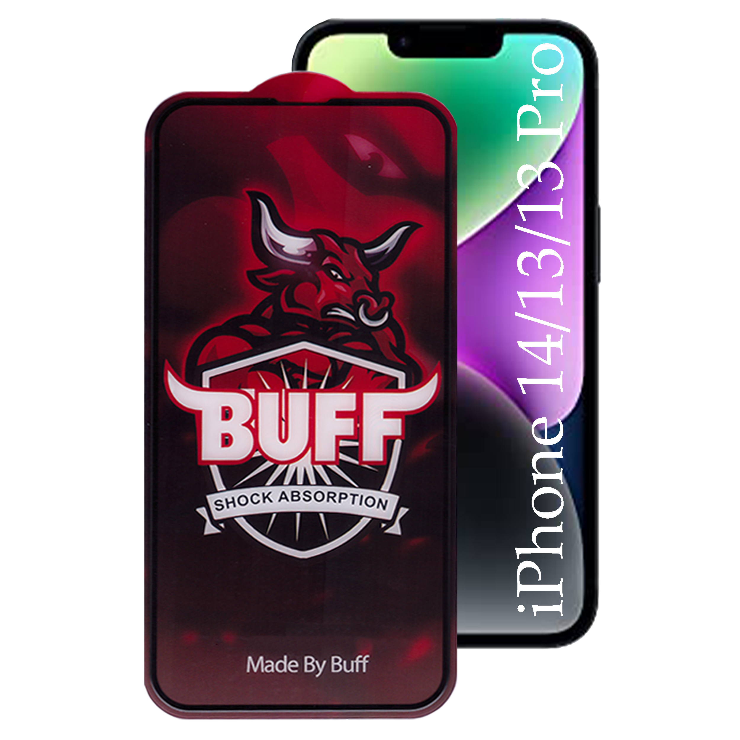 محافظ صفحه نمایش بوف مدل Crystal Pro مناسب برای گوشی موبایل اپل iPhone 14 / 13 / 13 Pro