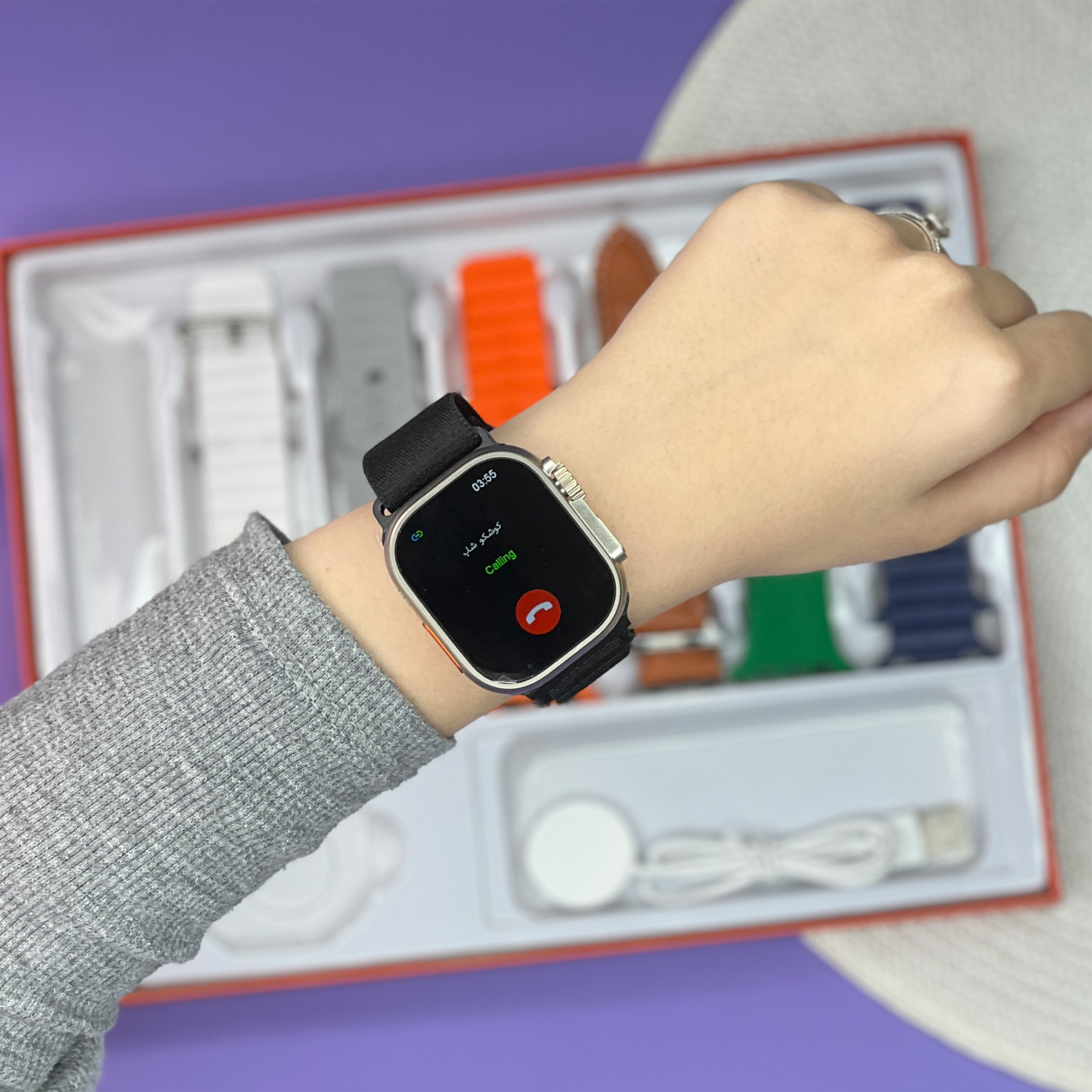 ساعت هوشمند مدل 9kw Ultra