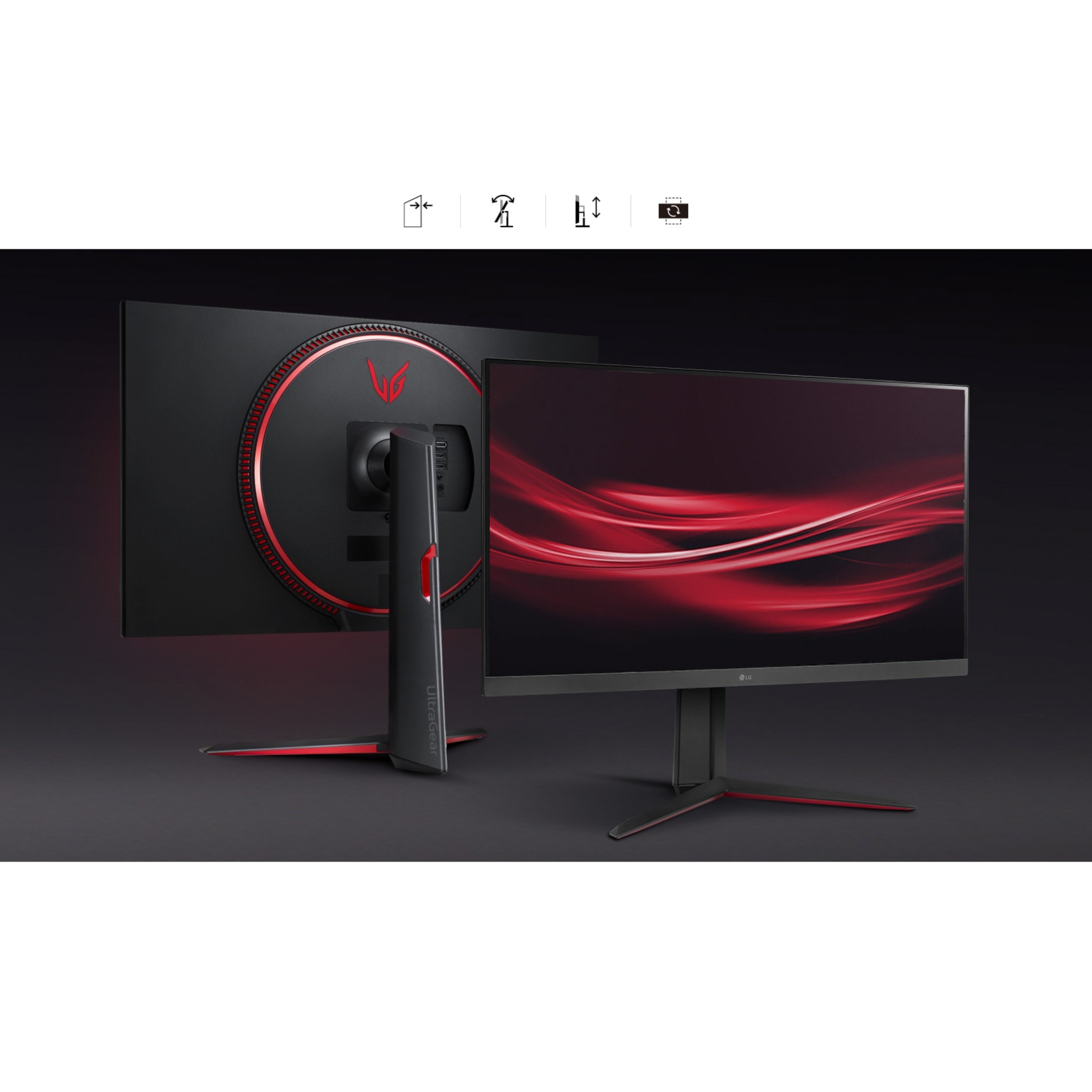 مانیتور مخصوص بازی ال جی مدل 32GN650-B سایز 32 اینچ