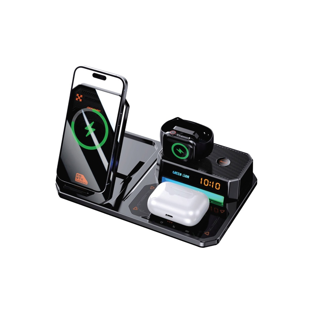 شارژر بی سیم گرین لاین مدل 6in 1 multifunctional