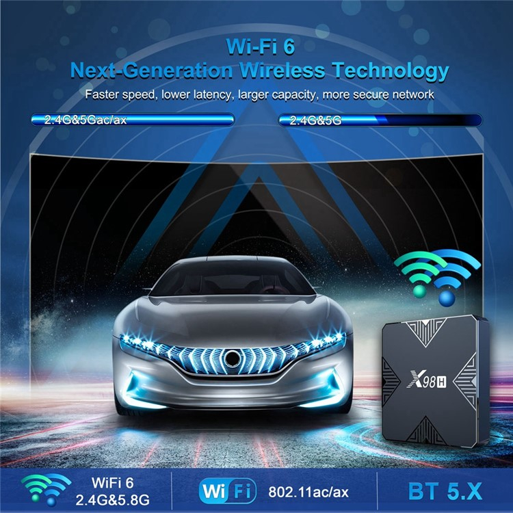 اندروید باکس مدل X98H 4/32GB