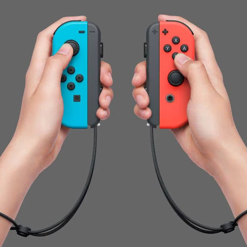 دسته بازی نینتندو سوییچ مدل Joy Con Red blue