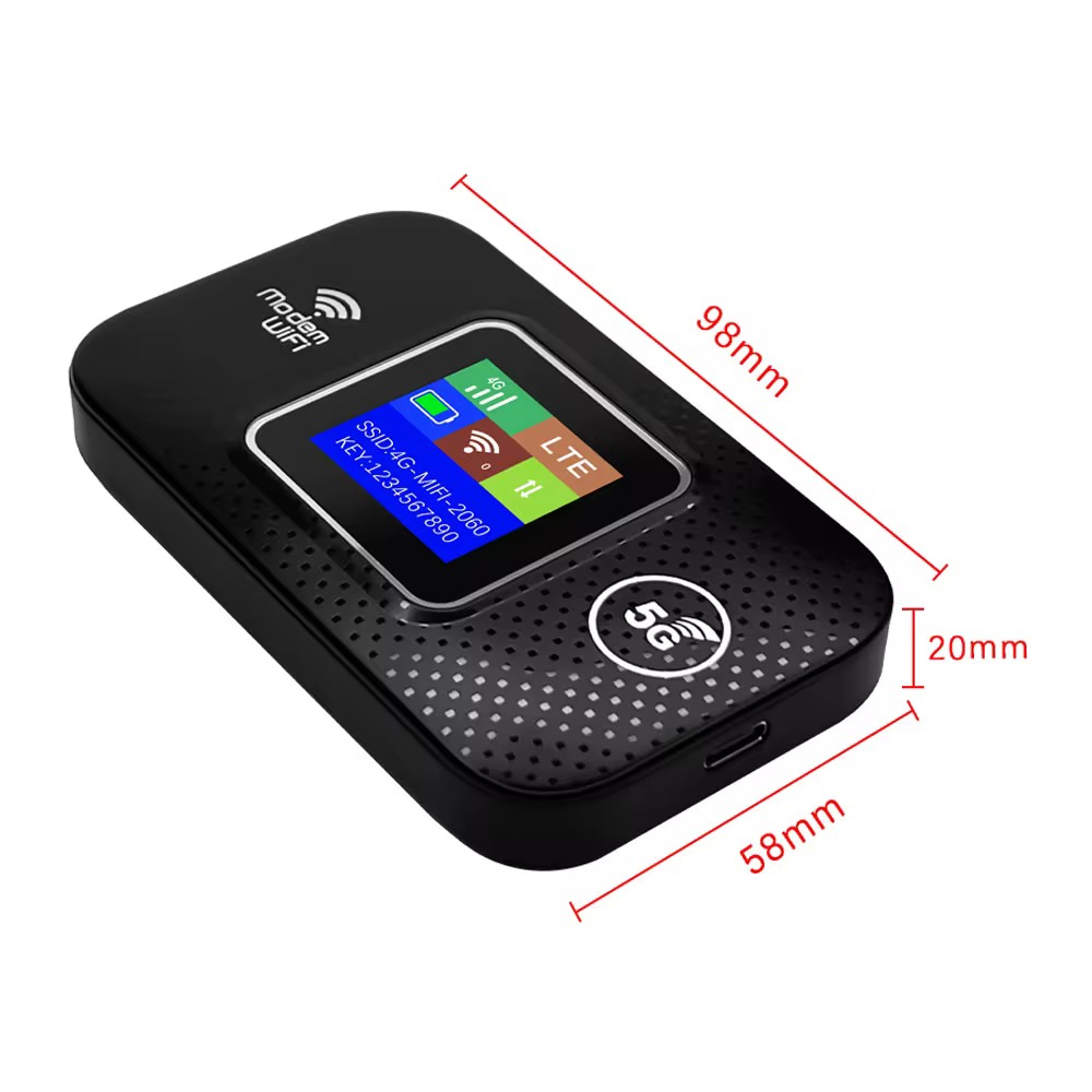 مودم 4G LTE قابل حمل مدل M9S-E  LCD