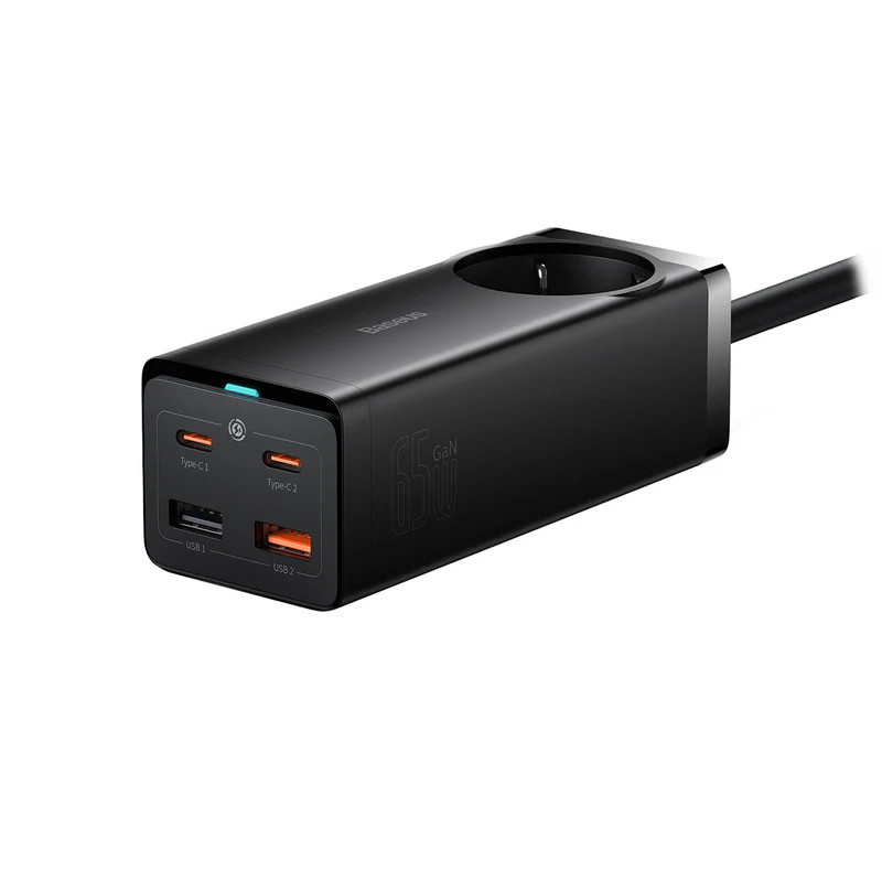 شارژر رومیزی 65 وات بیسوس مدل PSZM000901