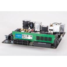 رم دسکتاپ DDR4 تک کاناله 3200 مگاهرتز CL22 کروشیال مدل PC4-25600 ظرفیت 16 گیگابایت