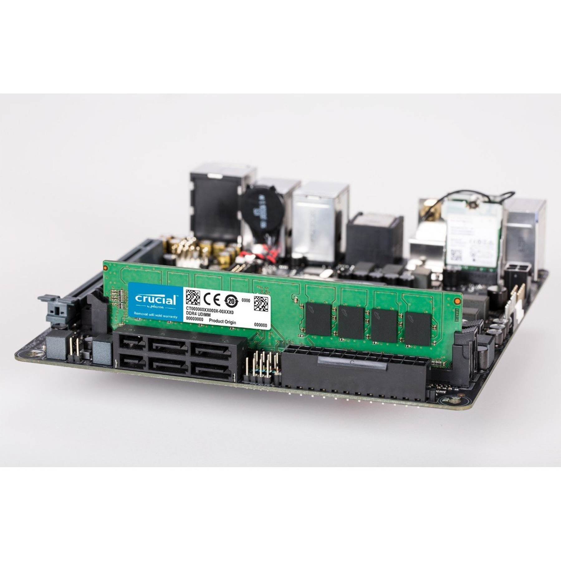 رم دسکتاپ DDR4 تک کاناله 3200 مگاهرتز CL22 کروشیال مدل PC4-25600 ظرفیت 16 گیگابایت