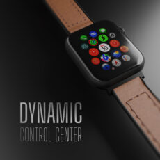 ساعت هوشمند مدل MALT L45 BROWN