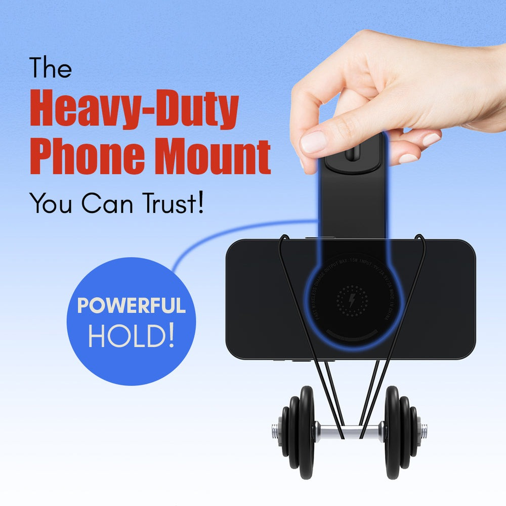 پایه نگهدارنده و شارژر بی سیم گوشی موبایل مدل MAGNETIC CHARGING