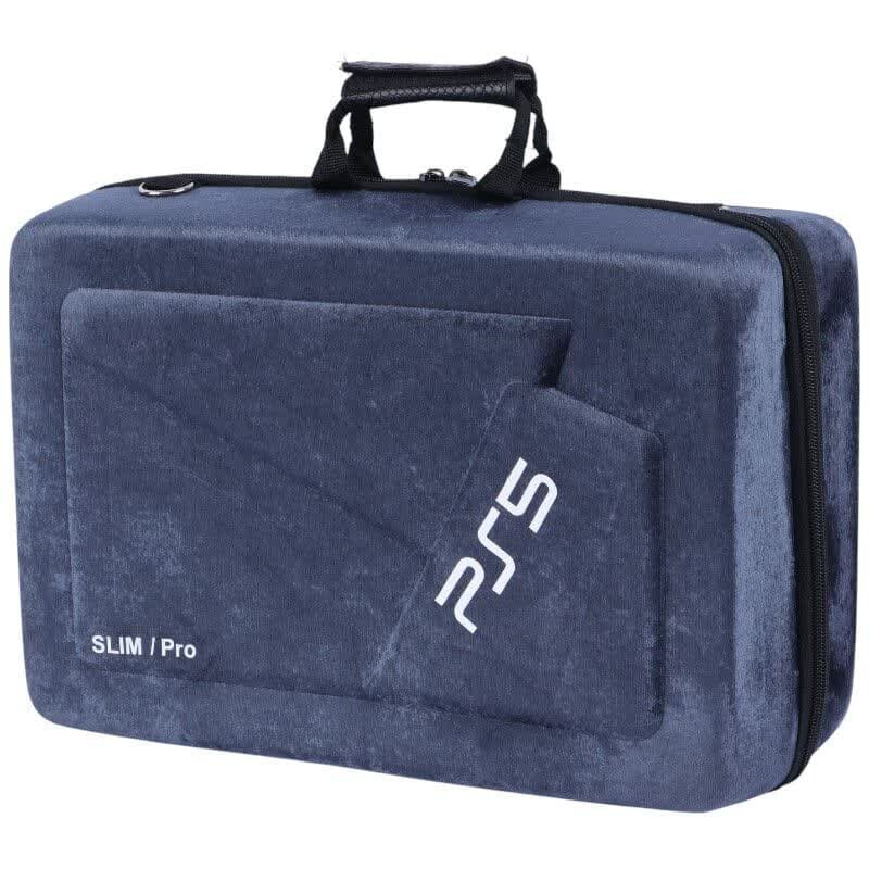 کیف حمل کنسول بازی پلی استیشن 5 اسلیم و پرو مدل Velvet