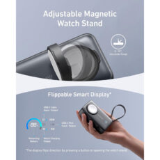 پاوربانک بی سیم انکر مدل MagGO For Apple Watch ظرفیت 10000 میلی آمپر ساعت با توان 35 وات