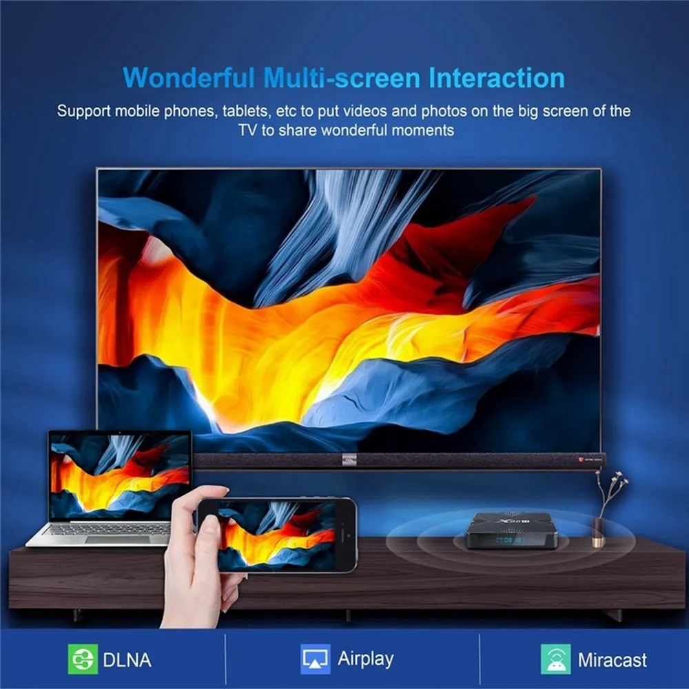 اندروید باکس مدل X98H 4/32GB