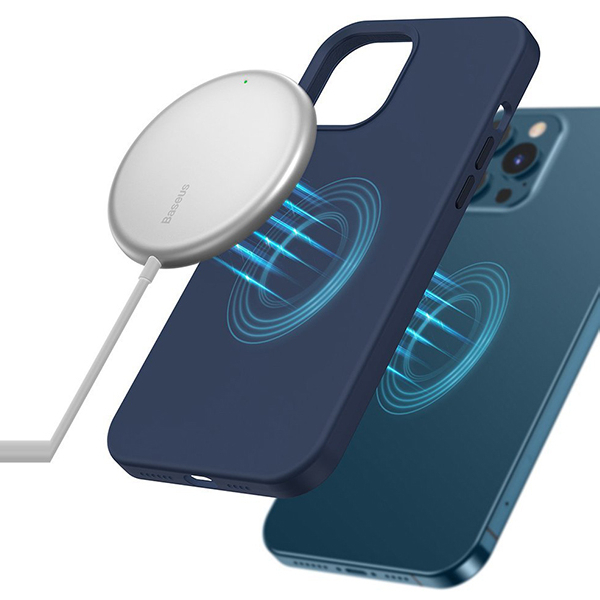شارژر بی سیم باسئوس مدل Simple Mini Magnetic Wireless Charger WX01-JKF