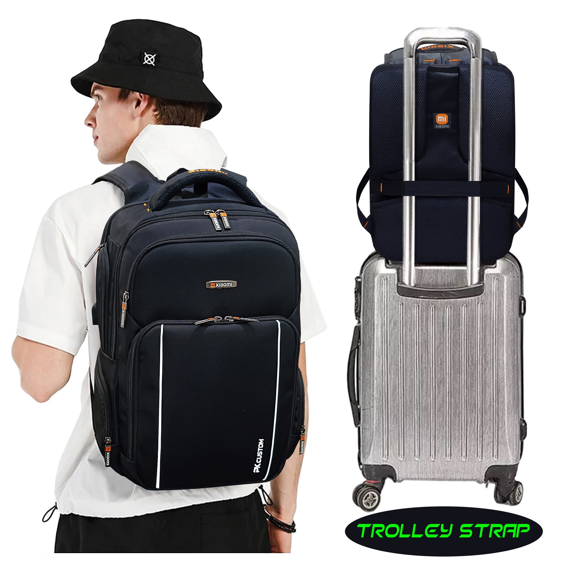 کوله پشتی لپ تاپ شیائومی مدل SU7 V1 مناسب برای لپ تاپ تا 16 اینچ