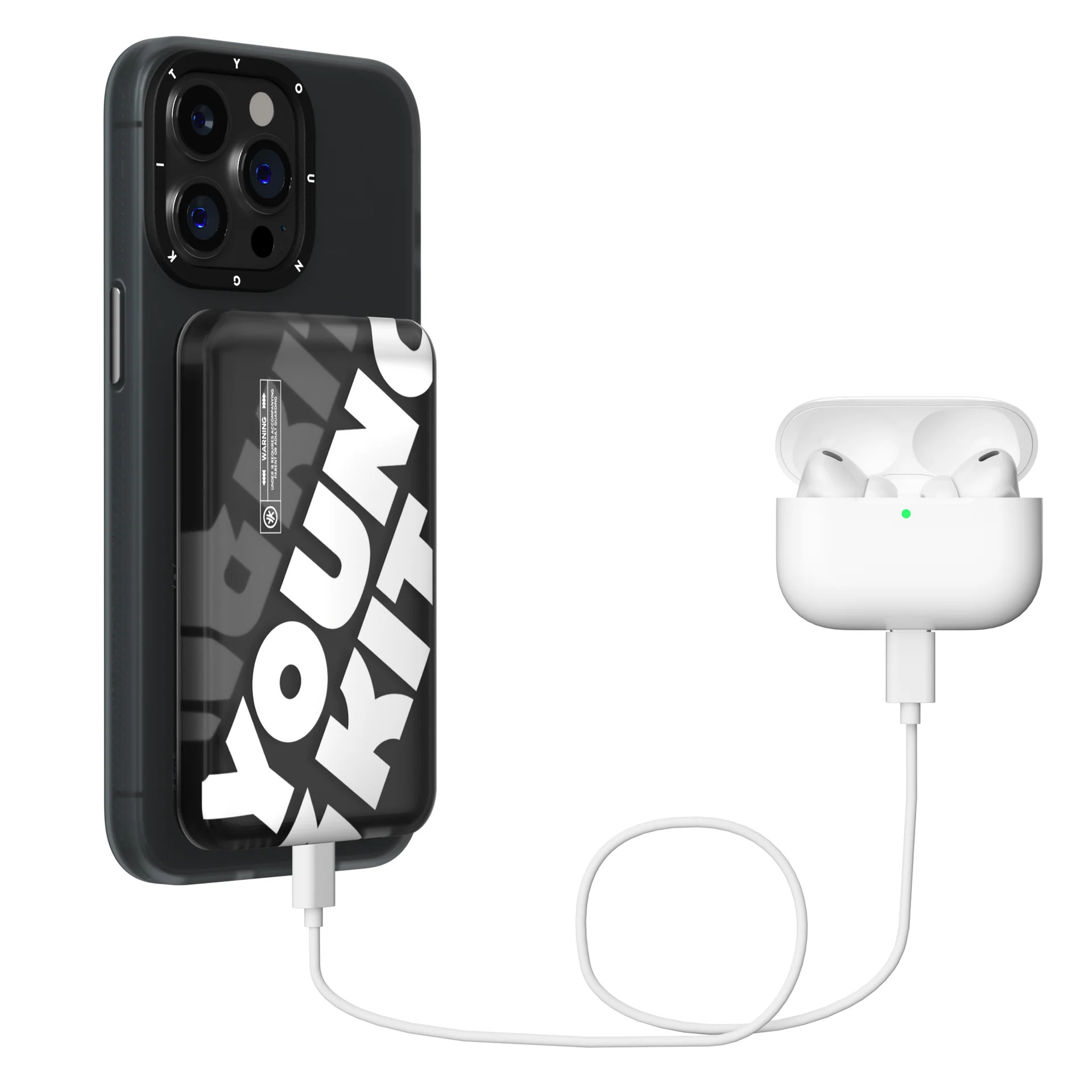 پاوربانک یانگ کیت مدل MagSafe Compatible ظرفیت 5000 میلی آمپر ساعت