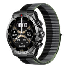 ساعت هوشمند گلوریمی مدل K2 دارای قابلیت های صفحه نمایش رنگی و لمسی، کنترل سطح اکسیژن، بند سیلیکونی