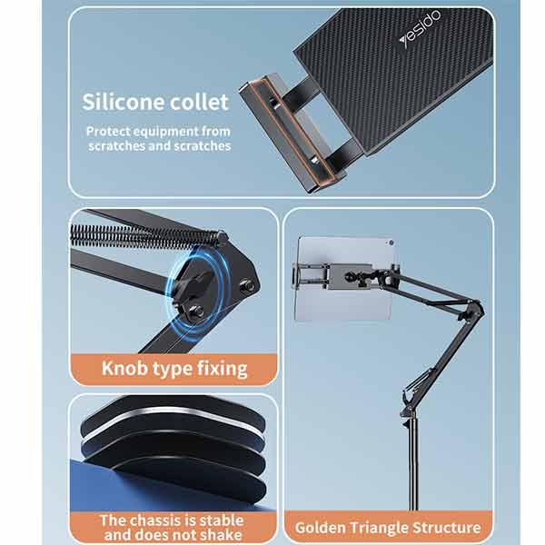 پایه نگهدارنده گوشی موبایل و تبلت یسیدو مدل C295