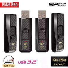 فلش مموری سیلیکون پاور مدل Blaze B50 ظرفیت 256 گیگابایت