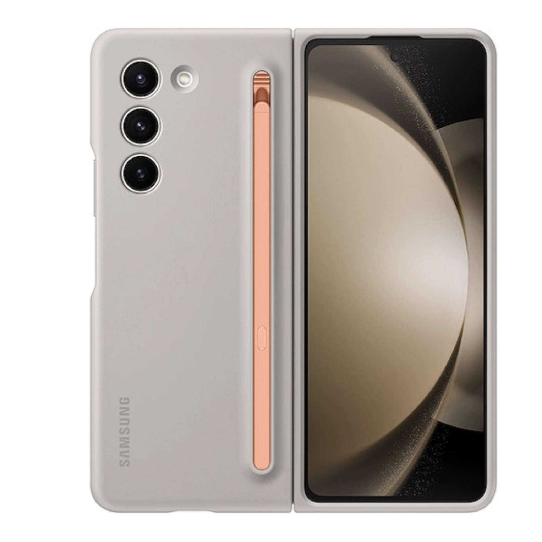 کاور سامسونگ مدل EF-OF94P مناسب برای گوشی موبایل سامسونگ Galaxy Z Fold5 به همراه قلم S Pen